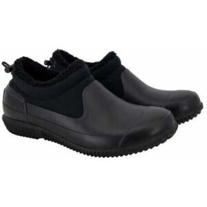 Kensie Carmella Fleece Lined Anti-Slip Rain Shoe Black US Women's Size 7